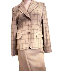 Italian Vintage Wool Skirt Suit